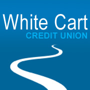 white cart credit union logo
